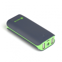 image deNGS POWERBANK POWERPUMP 4400 DUO GREEN