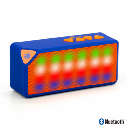 image deNGS bluetooth Speaker Roller Flash Blue